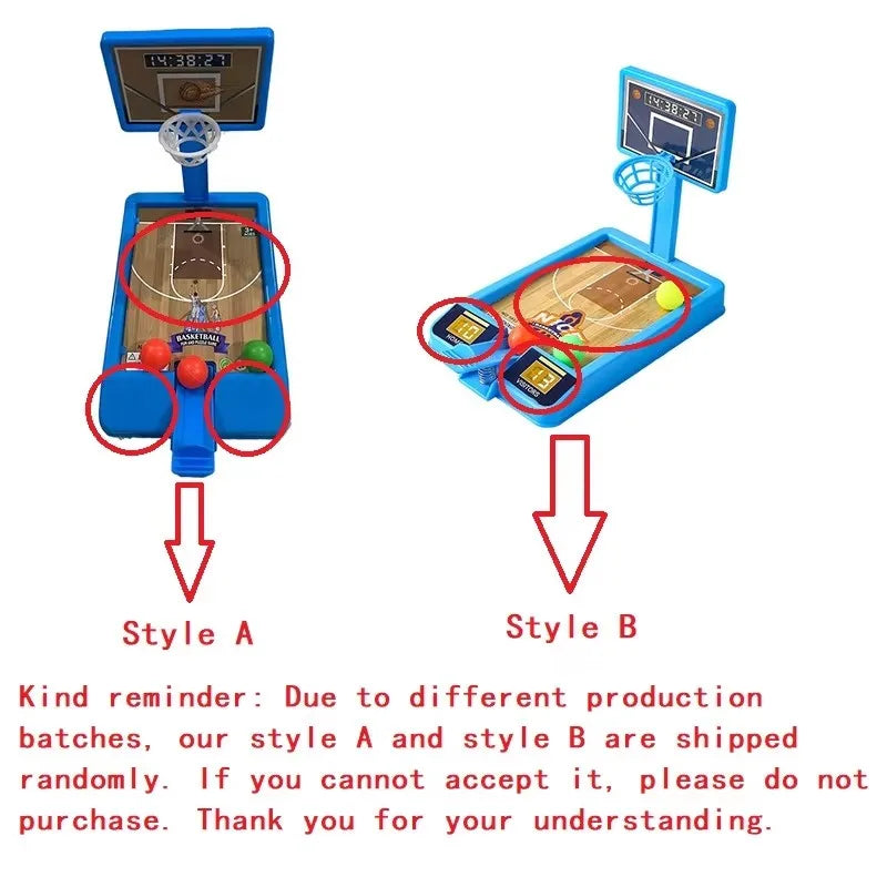 Mini basketball shooting game machine