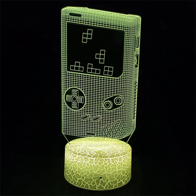 3D LED Gaming Lamp