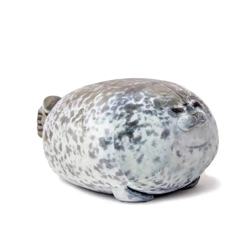 Chubby Angry Seal Plush Pillow