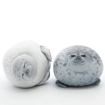 Chubby Angry Seal Plush Pillow