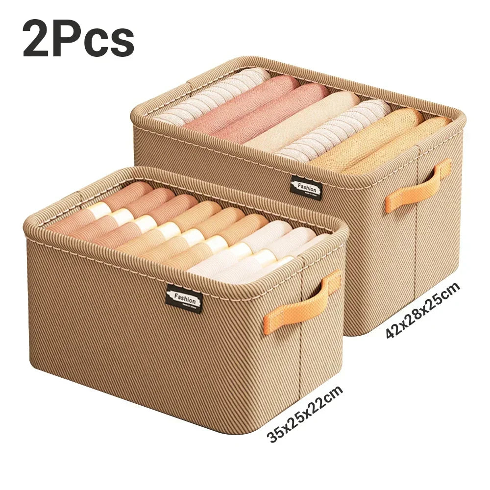 Clothes storage organizer box