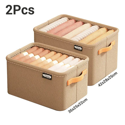 Clothes storage organizer box