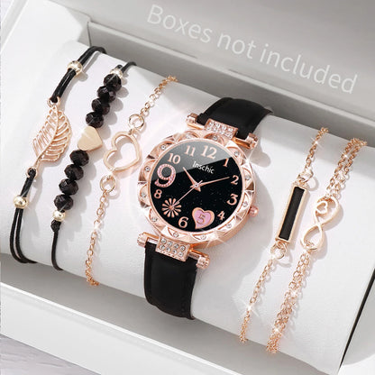 Fashion Heart Dial Watch