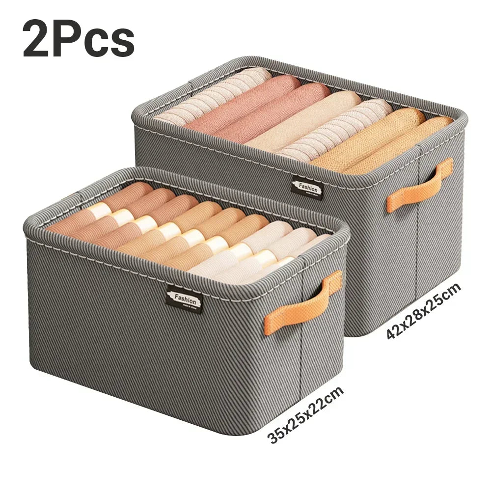 Clothes storage organizer box