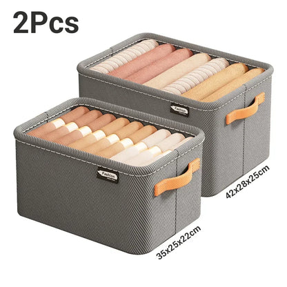 Clothes storage organizer box