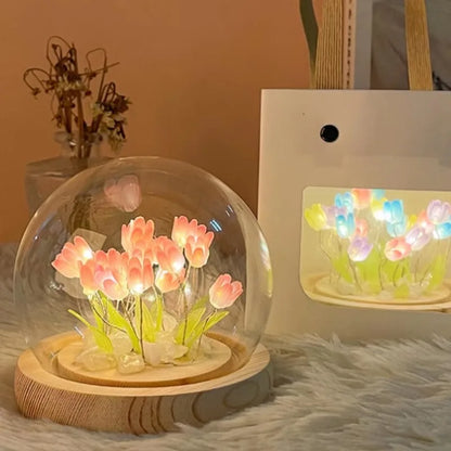 Mini tulip night light