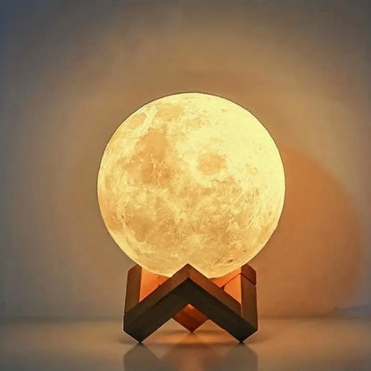 LED moon galaxy night light