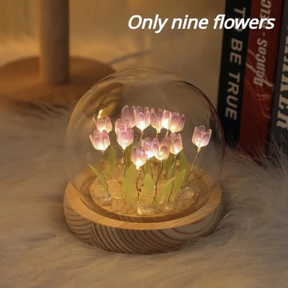 Mini tulip night light