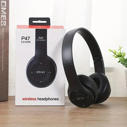Bluetooth Wireless Foldable HiFi Stereo Headphones