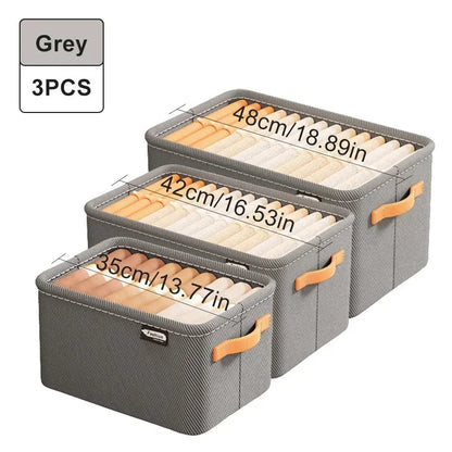 Clothes storage organizer box