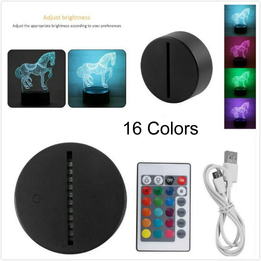 3D LED Gaming Lamp