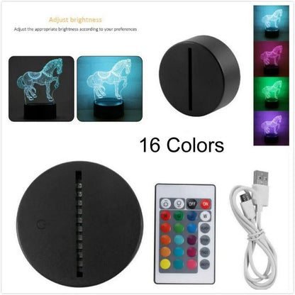3D LED Gaming Lamp