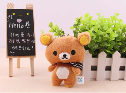 Kawaii Rilakkuma Plush Bear Doll