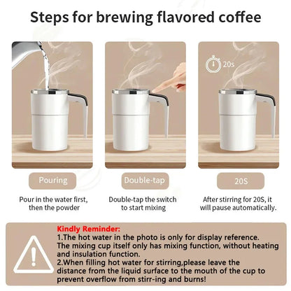 380ML Automatic Self-Mixing Coffee Mug