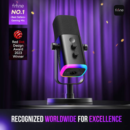 USB XLR Dynamic Gaming Microphone