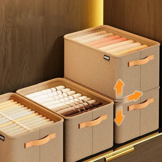 Clothes storage organizer box