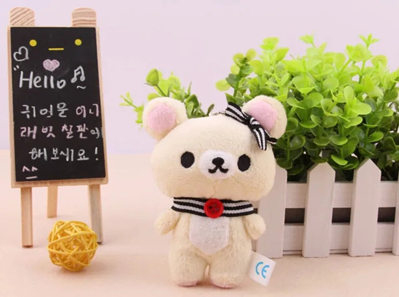 Kawaii Rilakkuma Plush Bear Doll