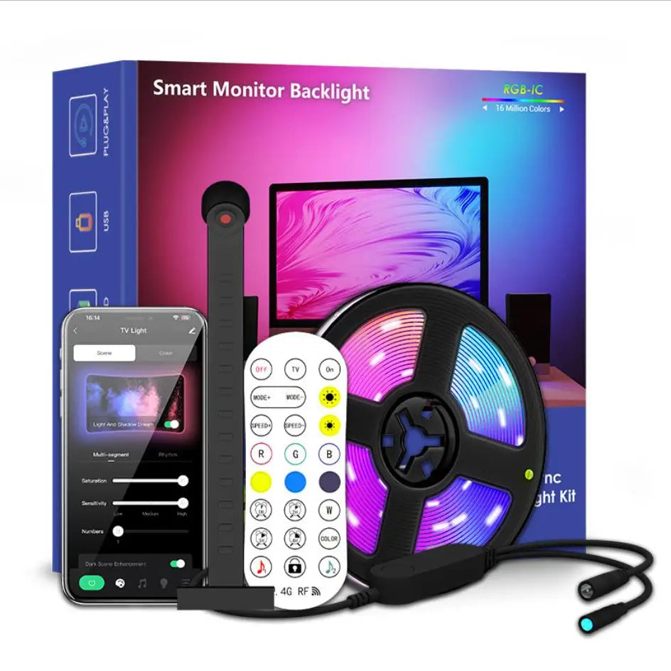 RGBIC LED TV Backlight Strip