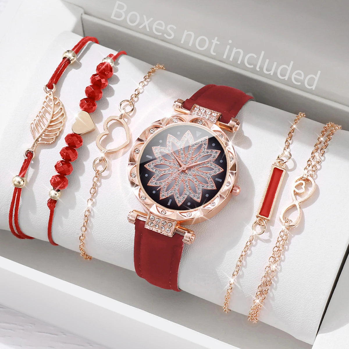 Fashion Heart Dial Watch