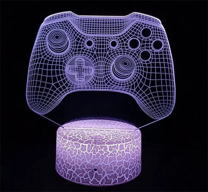 3D LED Gaming Lamp