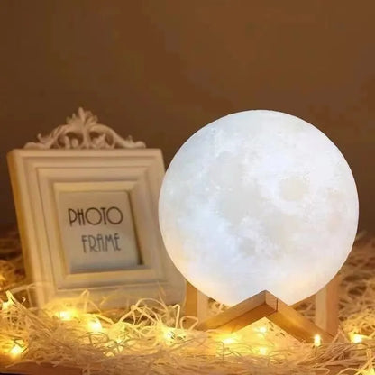LED moon galaxy night light