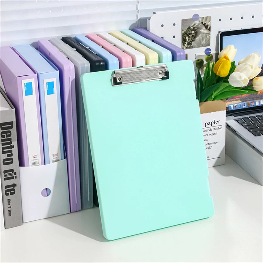 Multifunctional document folder and writing board