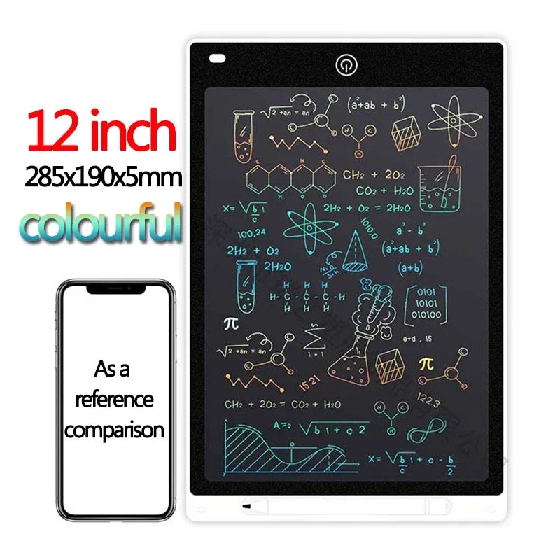 10/12-Inch LCD Writing Tablet Drawing Board