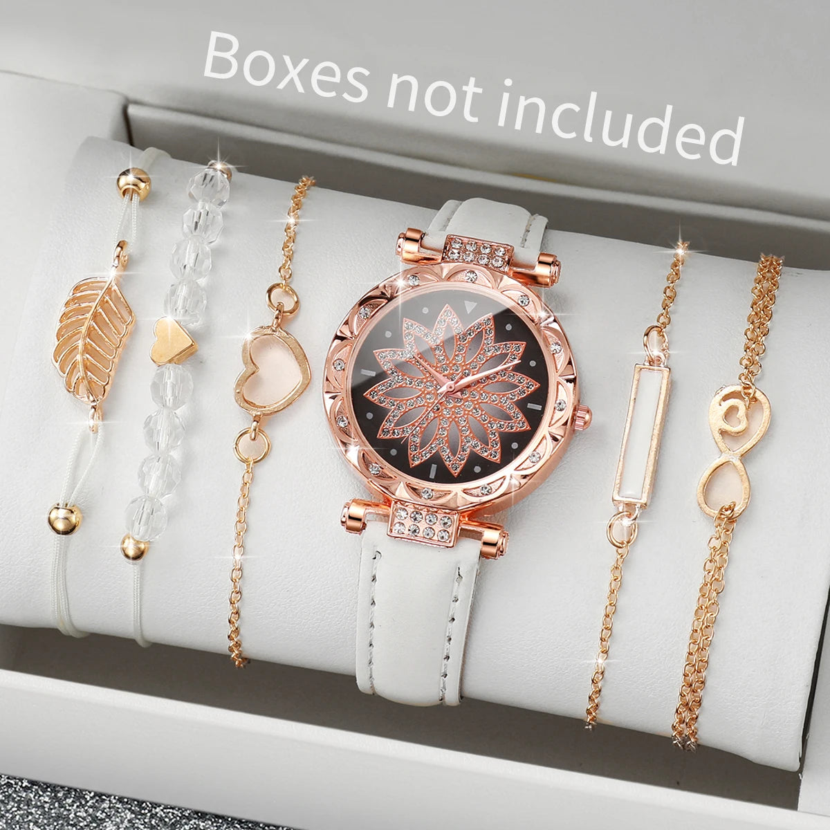Fashion Heart Dial Watch