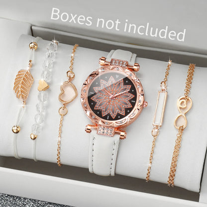 Fashion Heart Dial Watch