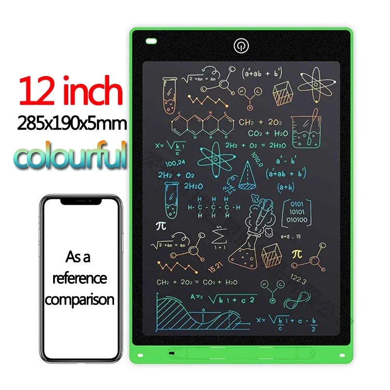 10/12-Inch LCD Writing Tablet Drawing Board