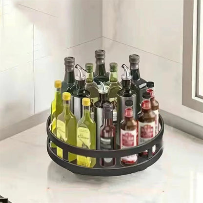 360-Degree Rotating Metal Spice Rack