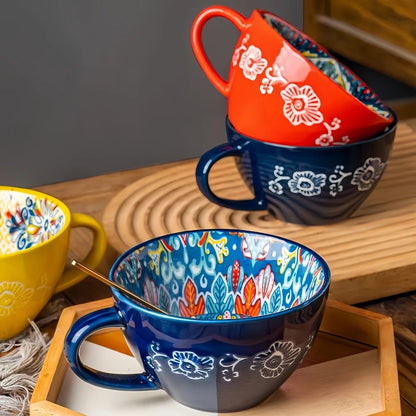 Bohemian Morning Tea Ceramic Mug