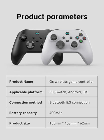 G6 Wireless Hall Trigger Game Controller