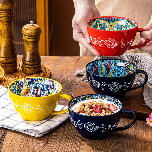 Bohemian Morning Tea Ceramic Mug