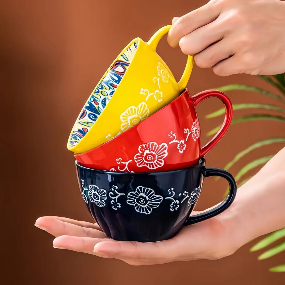 Bohemian Morning Tea Ceramic Mug