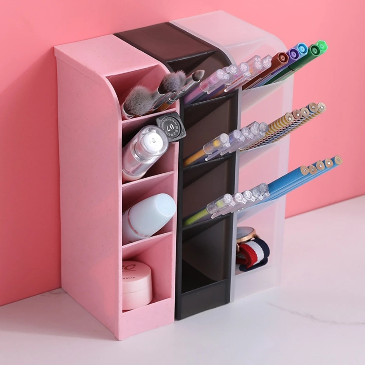 Multi-Layer Desktop Pen Holder