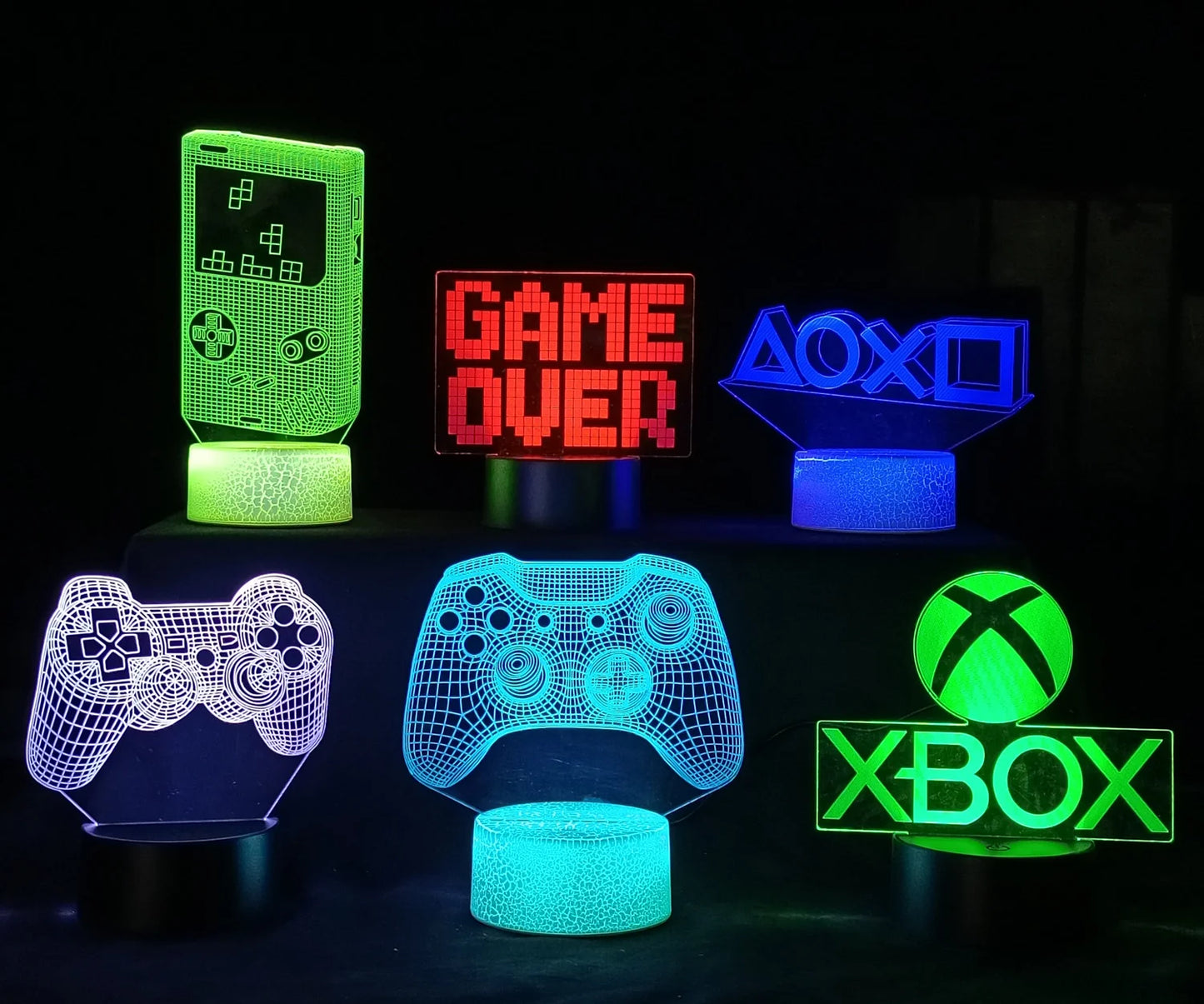 3D LED Gaming Lamp