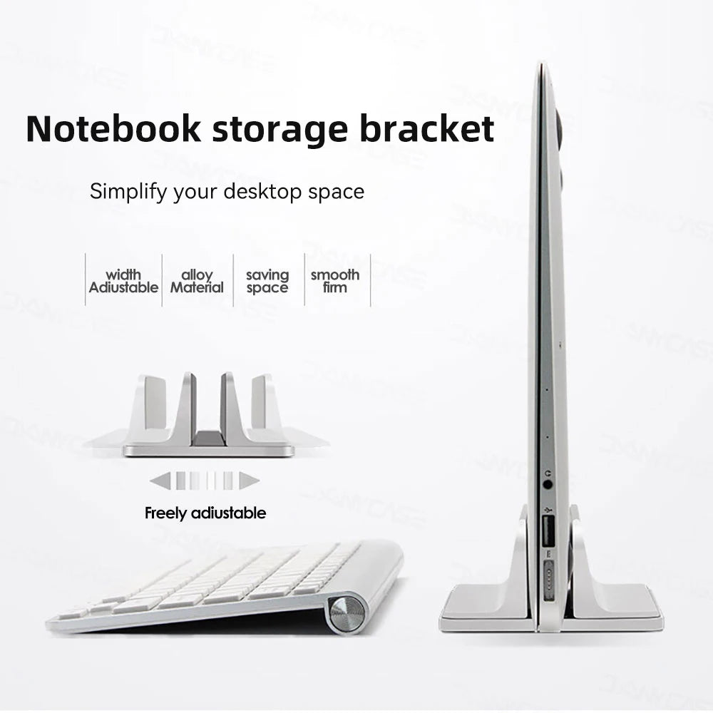 Adjustable Aluminum Vertical Laptop Stand