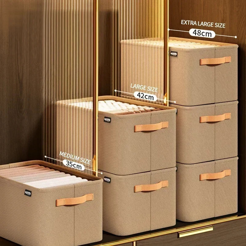 Clothes storage organizer box