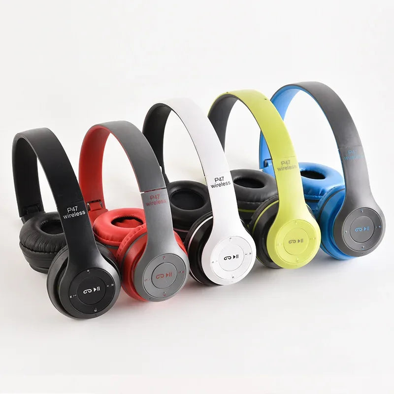 Bluetooth Wireless Foldable HiFi Stereo Headphones