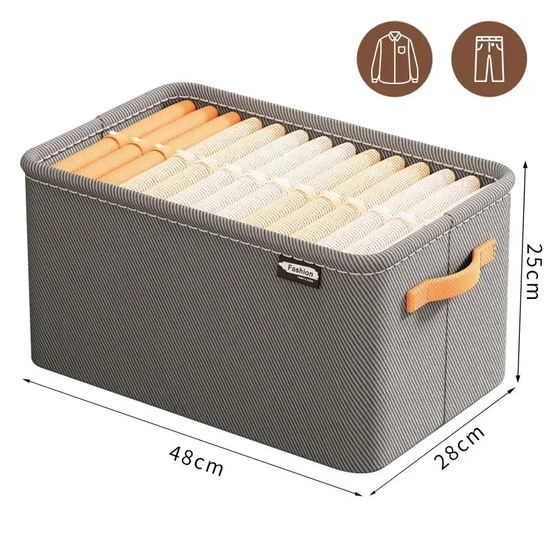 Clothes storage organizer box