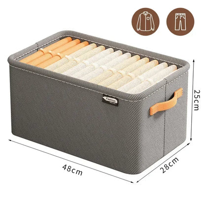 Clothes storage organizer box
