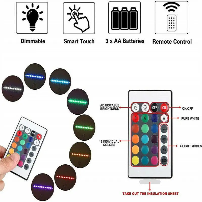 3D LED Gaming Lamp