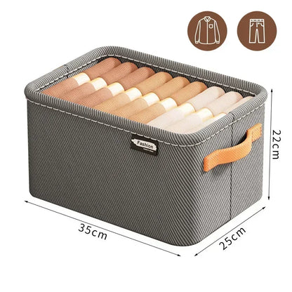 Clothes storage organizer box