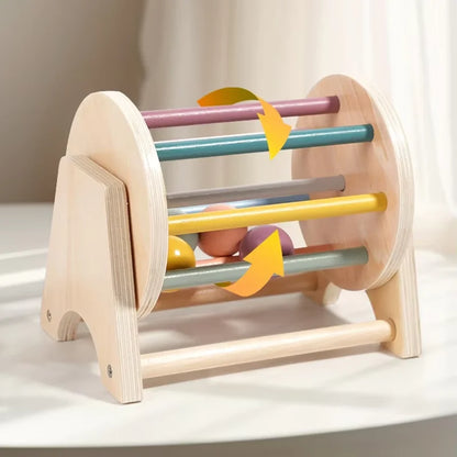 Wooden Baby Handheld Bell Set
