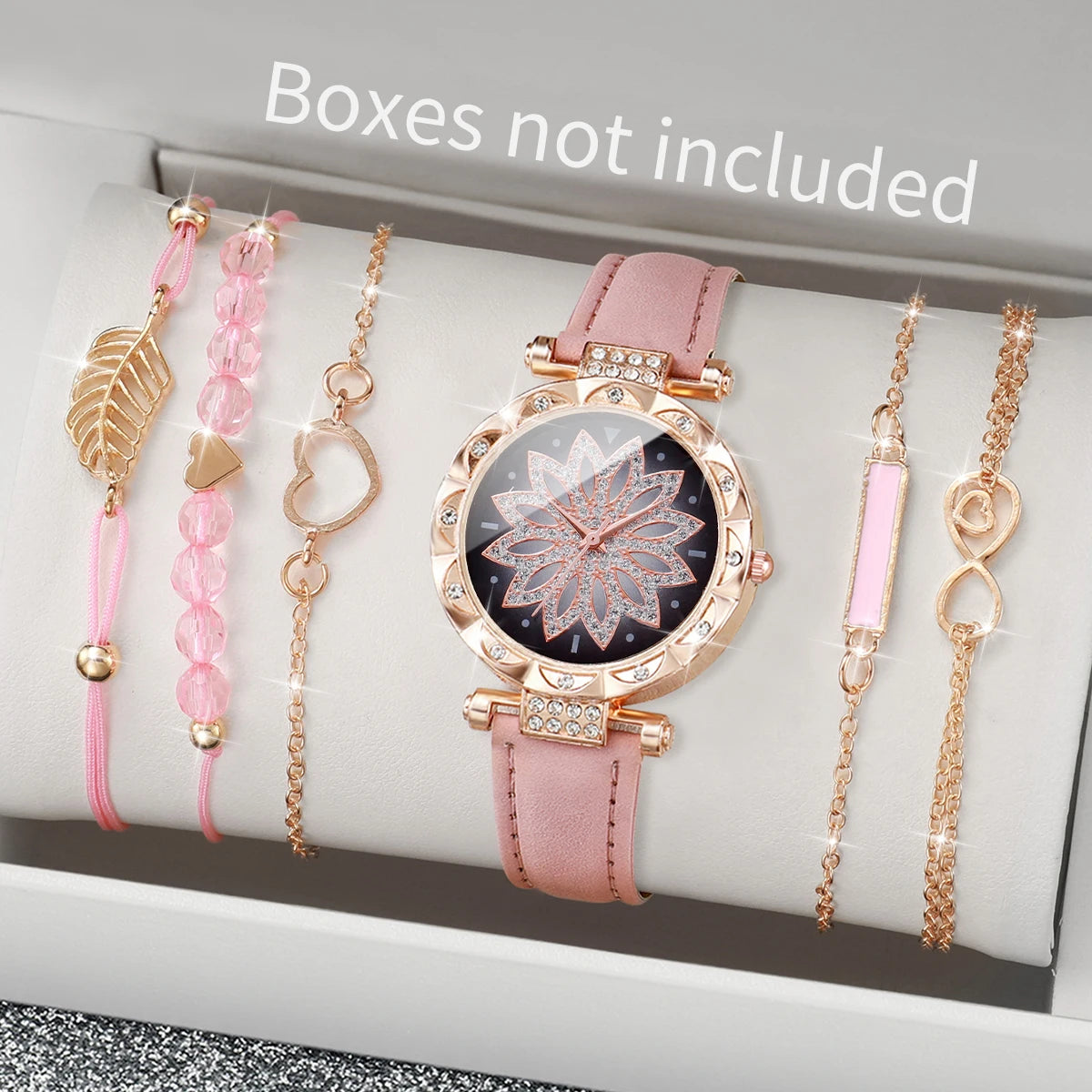 Fashion Heart Dial Watch