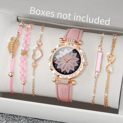 Fashion Heart Dial Watch