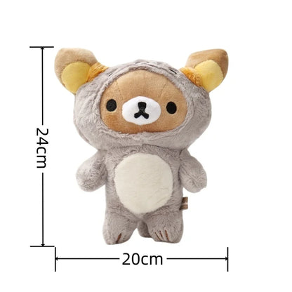 Kawaii Rilakkuma Plush Bear Doll