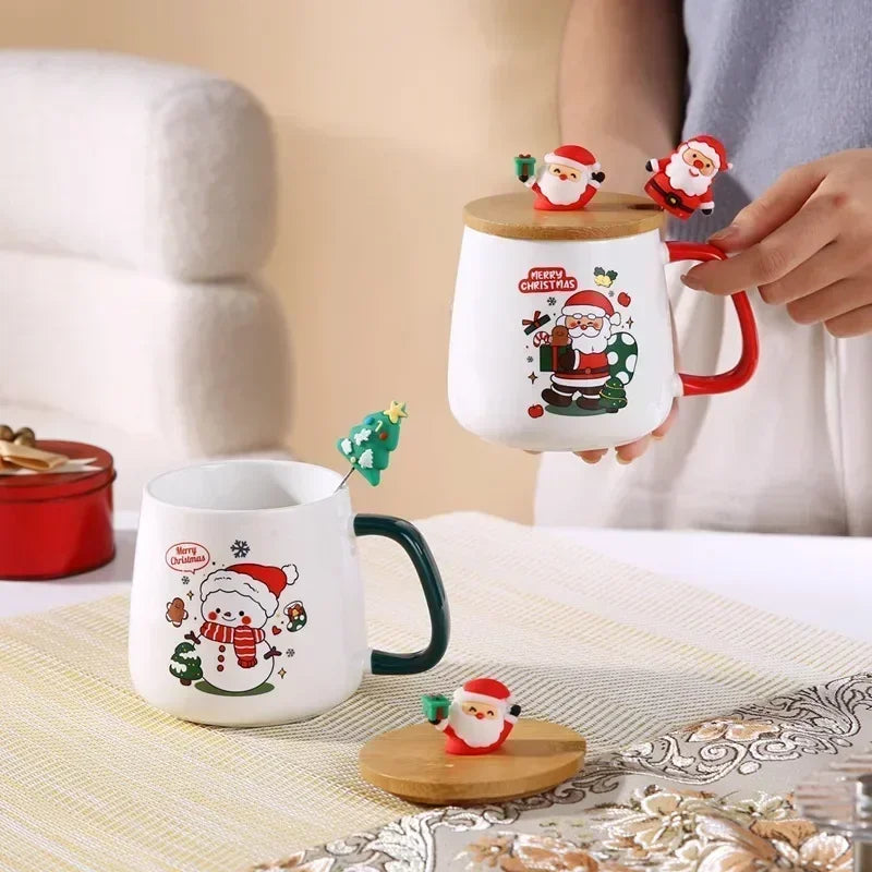 Christmas Ceramic Mug Gift Set