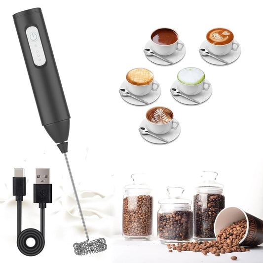 USB Rechargeable Mini Milk Frother